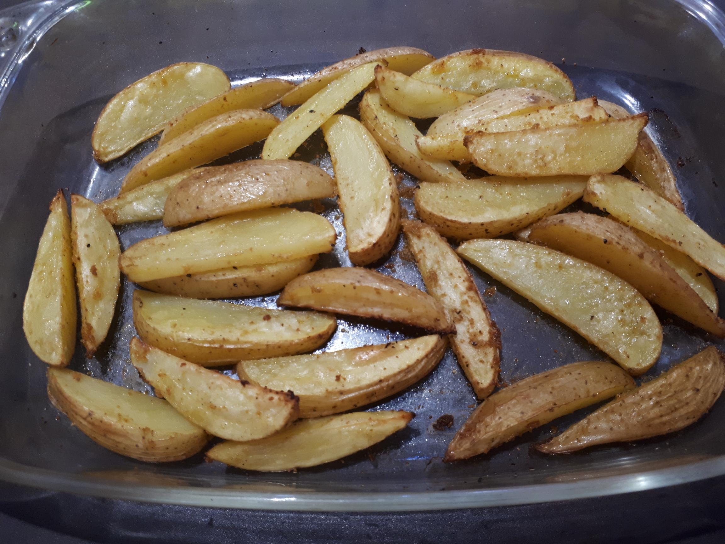 Patatas gajo al horno – Aprendiendo recetas